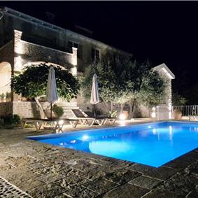 4 bedroom villa with pool and sea views, Kumbor, sleeps 8-10